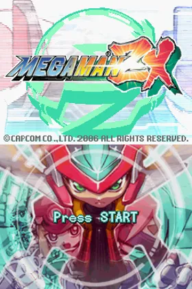 Rockman ZX (Japan) screen shot title